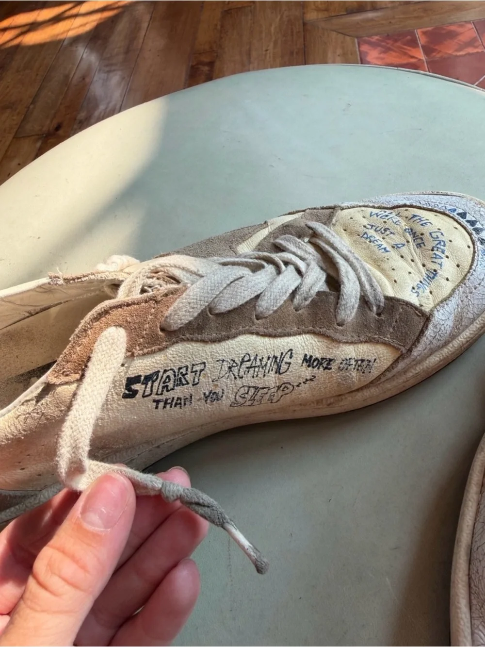 Authentic Golden Goose Super-Star Sneakers